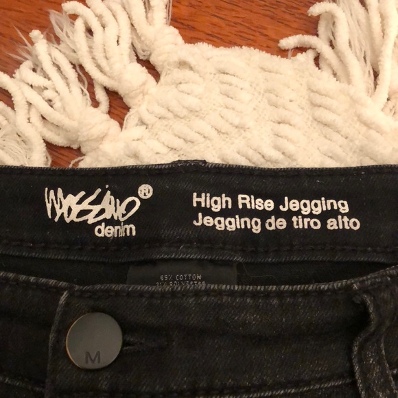 Black high rise jeans - Picture 4 of 5